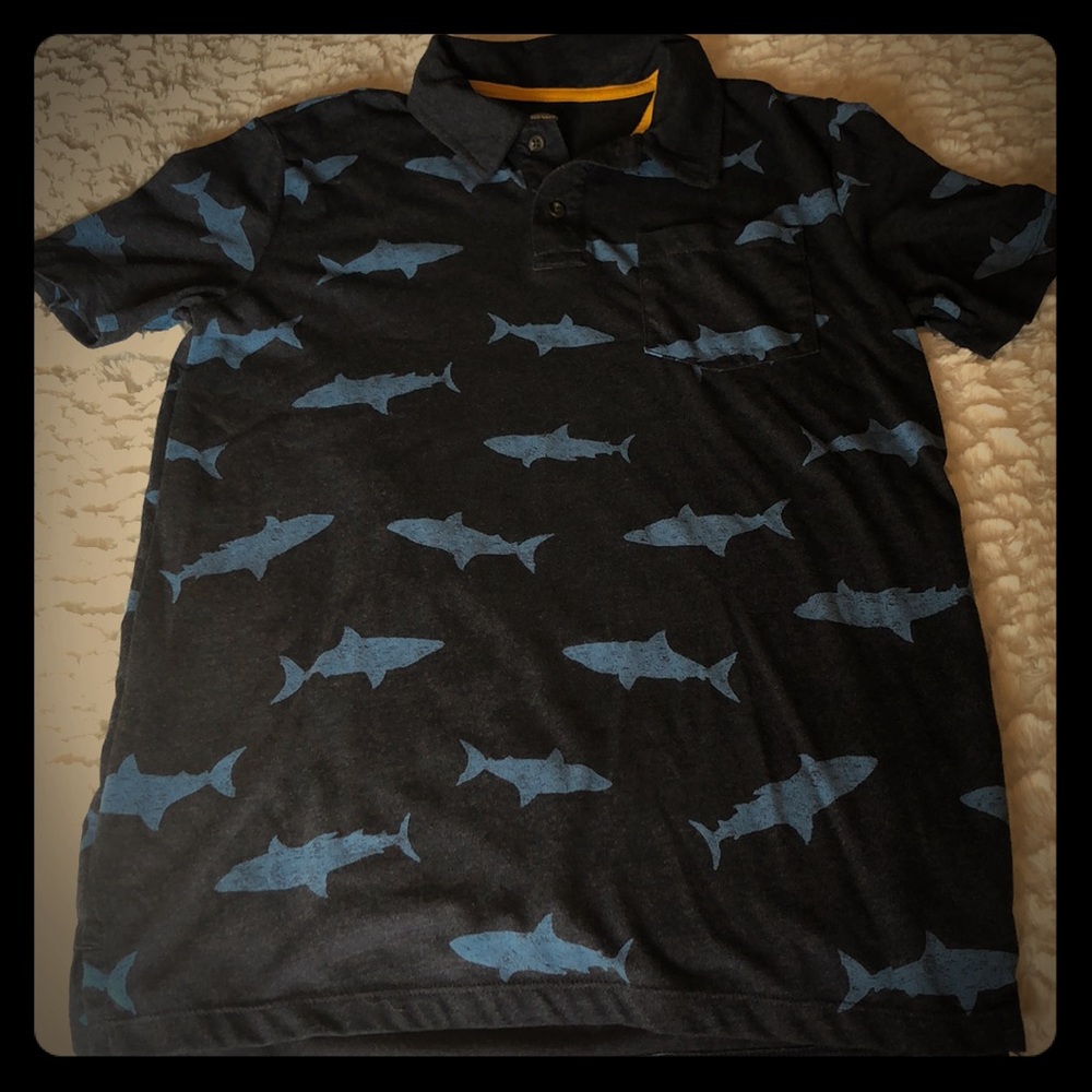 Boy’s shark polo